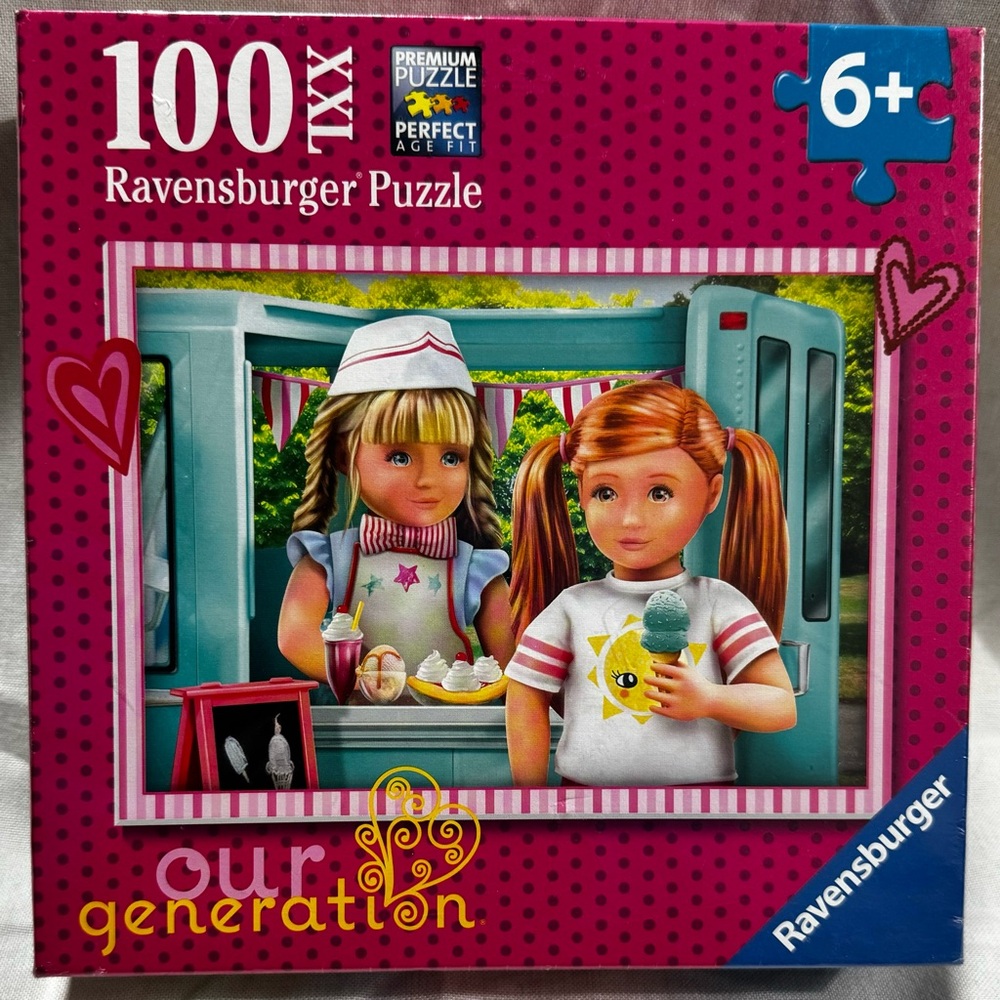 Our Generation Ice Cream Truck puzzle NWT
